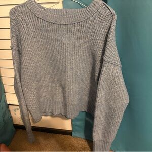 American Eagle 💙 Outfitters Light Blue Crew Neck Sweater